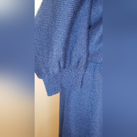Vintage Navy Women's Sweater And Skirt - Picture 8 of 10